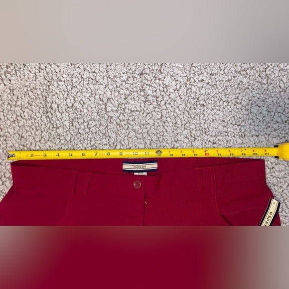 90)NWT EXPRESSO CARGO RED SHORT SIZE 1/17 - Picture 4 of 11